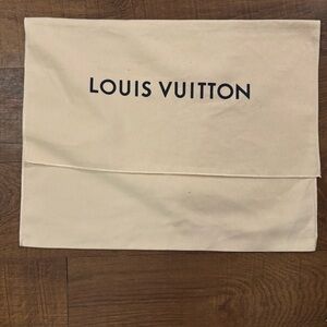 Louis Vuitton Cream Storage Dust Bag